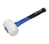 Sealey RMG16 Rubber Mallet with Fibreglass Shaft 16oz