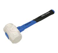 Sealey RMG24 Rubber Mallet with Fibreglass Shaft 24oz