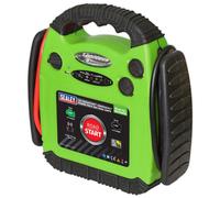 Sealey RoadStart® Emergency Jump Starter 12V 900 Peak Amps Hi-Vis Green