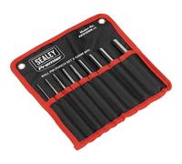 Sealey Ak9109M Roll Pin Punch Set 9Pc 3-12Mm Metric