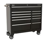Sealey Rollcab 11 Drawer 1055mm Heavy-Duty Black PTB105511