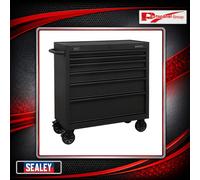 Sealey Rollcab 6 Drawer 915mm W/ Soft Close Drawers Tool Storage Chest AP3606BE