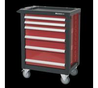 Sealey Rollcab 6 Drawer with Ball Bearing Slides
