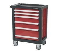Roll cab 6 Drawer with Ball Bearing Slides SealeyAP2406