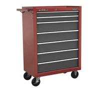 Sealey Rollcab 7 Drawer With Ball-Bearing Slides - Red/grey Ap22507Bb