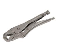 Sealey AK6872 235mm Locking Pliers Round Jaws 0-50mm Capacity