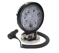 Sealey Round Work Light with Magnetic Base 27W LED LED3RM