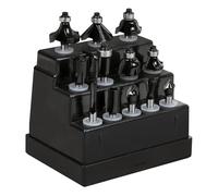 Sealey Router Bit Set AK9912 1/4" Shank 12pc