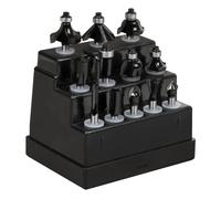 Sealey Router Bit Set 12pc 1/4" Shank long life heads Multiple Use AK9912
