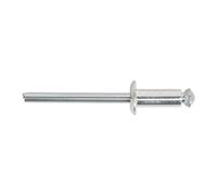 Sealey RP4819 4.8 x 19 mm Aluminium Peel Back Rivet Standard Flange, Pack of 200