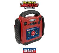 Sealey RoadStart® Emergency Jump Starter with Air Compressor 12V, 900 Peak Amps