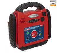 Sealey RS132 Roadstart® Emergency Jump Starter With Air Compressor 12V 900 Pe...