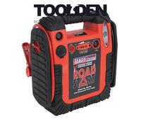 Sealey RS132 RoadStart Emergency Jump Starter, Power Pack and Compressor Pump 12v