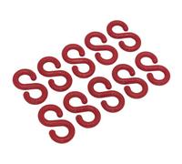 Sealey RSH10 Plastic Chain S-Hook, Red