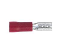 Sealey RT19 Push-On Terminal 2.8mm Female Red Pack of 100
