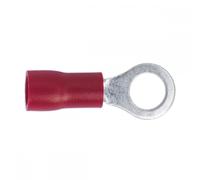 Sealey RT25 Easy-Entry Ring Terminal Ø5.3Mm (2Ba) Red Pack Of 100