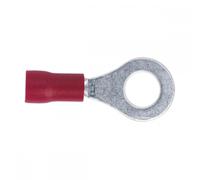 Sealey RT26 Easy-Entry Ring Terminal Ø6.4Mm (1/4in) Red Pack Of 100
