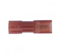 Fully Insulated Terminal 2.8mm Female Red Pack of 100