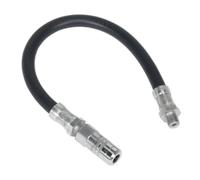 Sealey GGHE300 Rubber Delivery Hose With 4-Jaw Connector Flexible 300Mm 1/8inBsp Gas