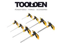 Sealey S01069 T-Handle Ball-End Hex Key Set 8pc