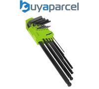 Sealey S01099 Siegen Imperial Extra-Long Ball-End Hex Key Set 9pc