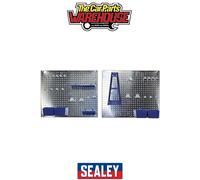 Sealey Wall Storage Pegboard Set S01102 – 34-Piece