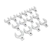 Sealey S01109 Siegen Crow's Foot Open End Spanner Set 1/2"Sq Drive 14pc