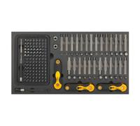 Sealey S01126 192 Piece Specialised Bits & Folding Hex Keys