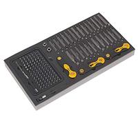 Siegen 192 Piece Screwdriver Bit and Hex Key Set in Module Tray