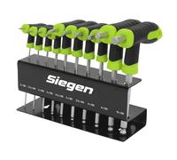 Sealey S01150 10 Piece Metric Ball-End T-Handle Hex Key Set FD25