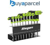 Sealey S01151 Siegen T-Handle TRX-Star* Key Set 10 Piece