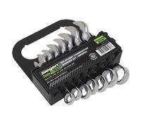 Sealey S01190 Siegen Imperial Stubby Combination Spanner Set 7pc