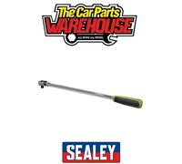 Siegen S01209 Ratchet Wrench, 1/2 inch Sq Drive Ex Long Flexi-Head Flip Reverse
