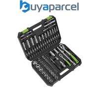 Sealey S01210 Siegen Socket Set 1/4" & 1/2"Sq Drive 94pc
