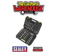 Sealey S01212 Socket Set 219 Piece 1/4 3/8 & 1/2 Metric Siegen