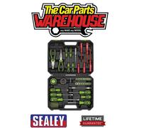 Sealey Tool Kit With Ball-End Hex Key Set & Adjustable Wrench 24Pc S01222