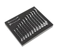 Sealey S01232 14pc Stubby Combination Spanner Set