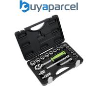 Sealey S01235 Siegen Socket Set 3/8"Sq Drive 19pc