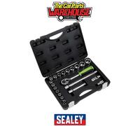 Sealey S01237 Siegen Socket Set 1/2"Sq Drive 21pc