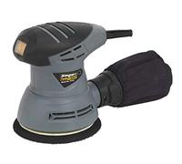 Sealey S0125 Dual Action Palm Sander, 125mm Diameter, 240W/230V , Black