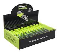 Sealey S01264 Siegen Long TRX-Star* Key Set 9pc - Display Box of 10