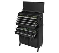 Sealey S01267 Top Chest & Rollcab Combination 6 Drawer With Tool Kit 247Pc