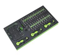 Sealey Siegen 170pc Specialised Bit Set & Folding Hex Keys with Tool Tray - S01275