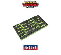 Sealey S01281 Siegen Hammer-Thru Screwdriver, Bit Driver & Bit Set with Tool Tra