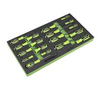 Sealey S01281 Siegen Hammer-Thru Screwdriver, Bit Driver & Bit Set with Tool