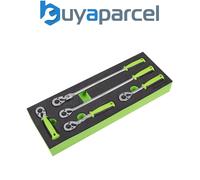 Sealey S01290 Ratchet Wrench Set 1/4"Sq 5pc Drive Flip Reverse