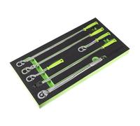 Siegen Ratchet Wrench, Breaker Bar & Torque Wrench Set 1/2" Sq Drive 6pc - S01326