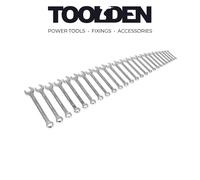 Sealey S0401 Combination Spanner Set 25pc Jumbo Metric