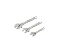 Sealey S0448 3 Piece Siegen Adjustable Wrench Set