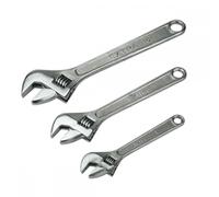 Sealey S0448 Adjustable Wrench Set 3Pc 150 200 & 250Mm